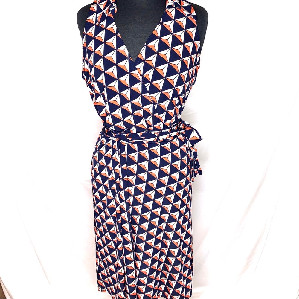 Dress Barn Sleeveless V neck Dress size 12